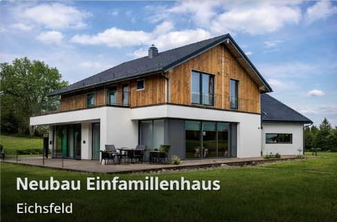 Neubau Einfamilienhaus